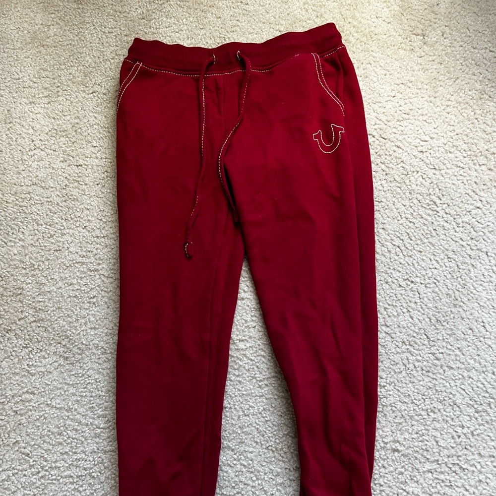 Red true religion pants